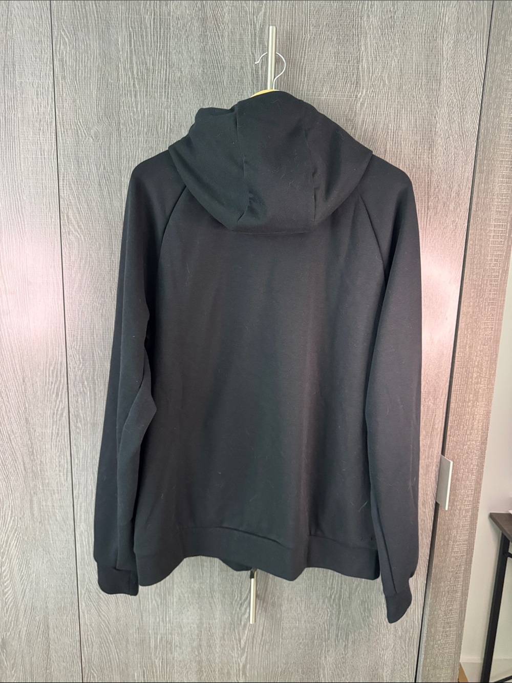 Nike Black Hooded Full-Zip Performance Jacket - Picture 3 of 4